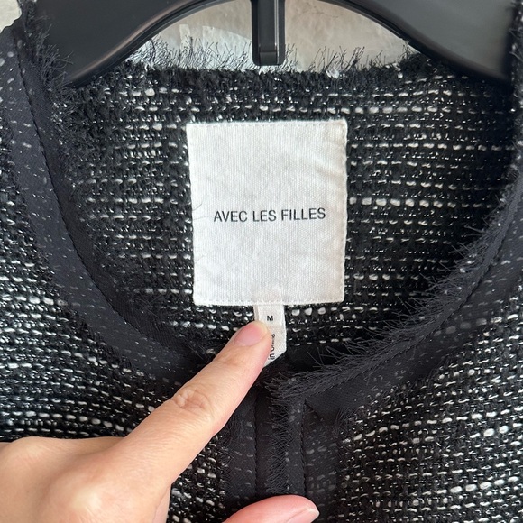 Black Tweed Jacket - Picture 4 of 5